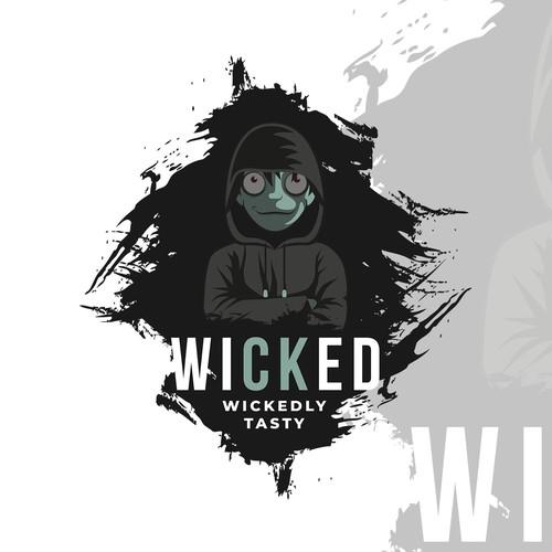 Funky logo with the title 'WICKED'