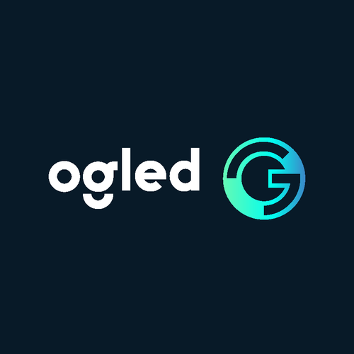 LED logo with the title 'OGLED logo '