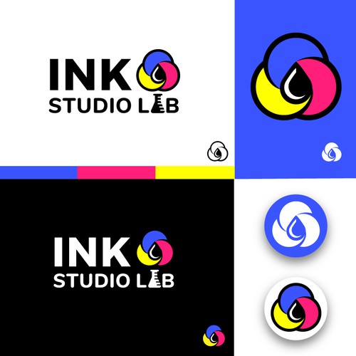 Lab brand with the title 'ink studio '