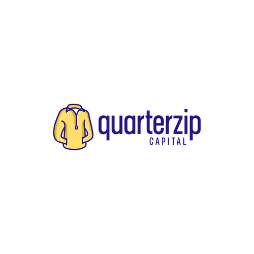 Jacket design with the title 'quarterzip capital'