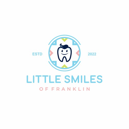 Orthodontist logo with the title 'Little Smile'