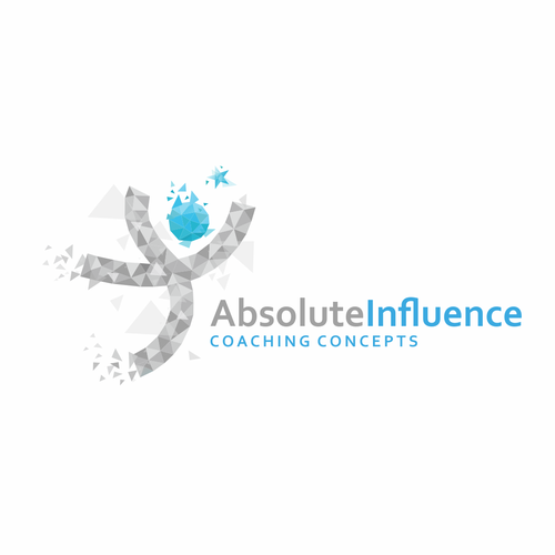 Polygonal design with the title 'logo for coaching company'
