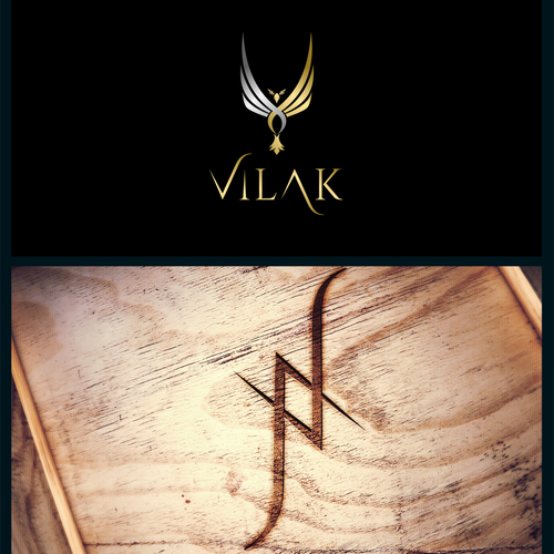 Silver design with the title 'VILAK Jewelry'