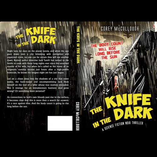 Comic book cover with the title 'Book Cover project'