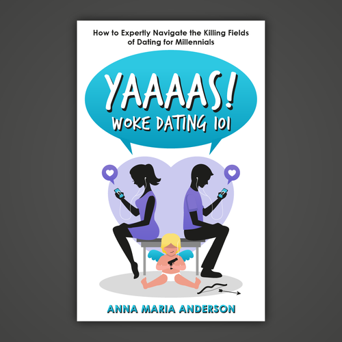 Clear design with the title 'Book Cover design'