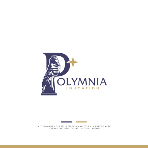 Education design with the title 'Winner of "Polymnia Education" Contest'