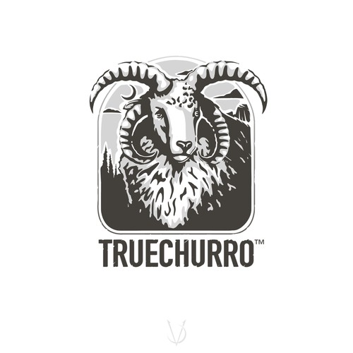 Sheep logo with the title 'TrueChurro'