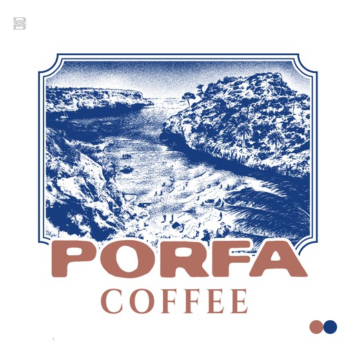 Coffee t-shirt with the title 'Porfa Coffee'