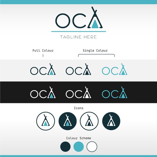 Yacht club logo with the title 'Minimalist logo concept for a yatch'