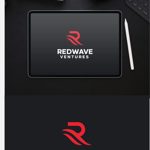 Venture logo with the title 'Redwave ventures'