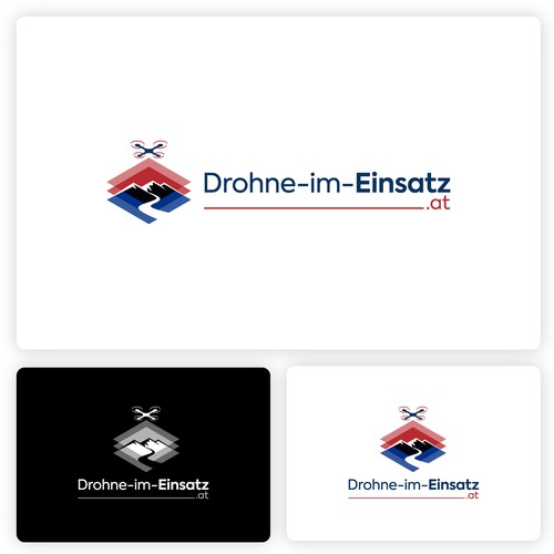 Drone design with the title 'Public Safety Drone Company'