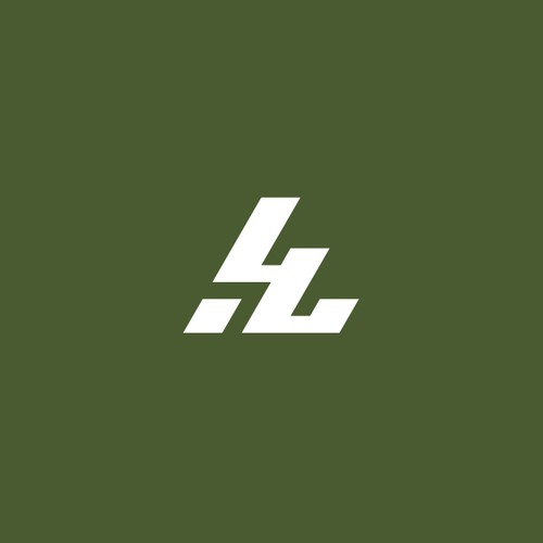 Polygon logo with the title 'LL monogram'