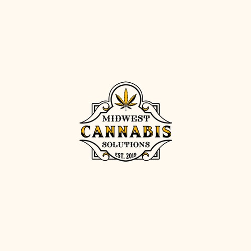 Herbal logo with the title 'Midwest Cannabis Solutions'