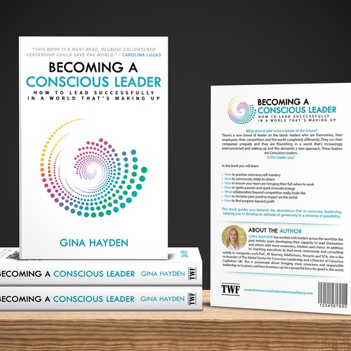 Pattern book cover with the title 'Conscious Pattern book cover for leadership'