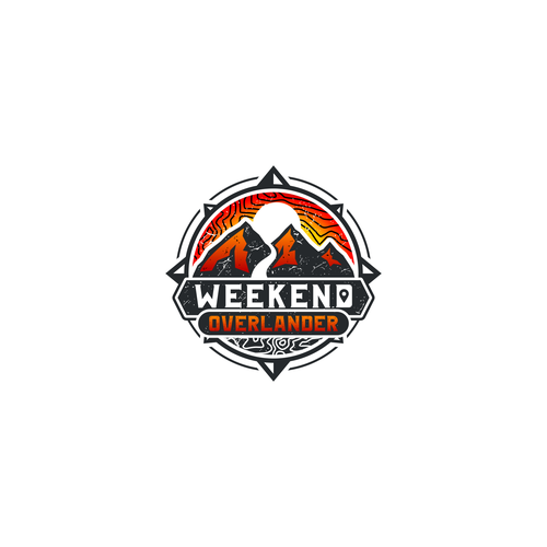 Grid logo with the title 'weekand overlander'