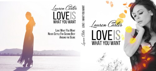 Sexy artwork with the title 'CD Cover for female artist'