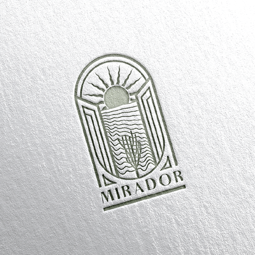 Vintage modern logo with the title 'Logo for a Cabo Vacation Home'