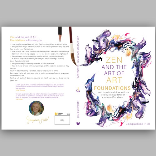 Painting book cover with the title 'Zen and the Art of Art'