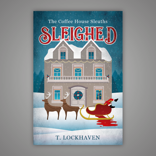 Illustration book cover with the title 'Book Cover design'