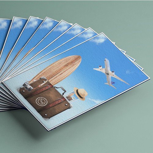 Card artwork with the title 'Travelling Card Pack'
