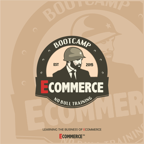 Pow logo with the title 'Ecommerce bootcamp'