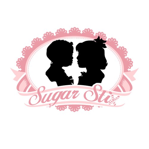 Snack logo with the title 'Sugar Stix'
