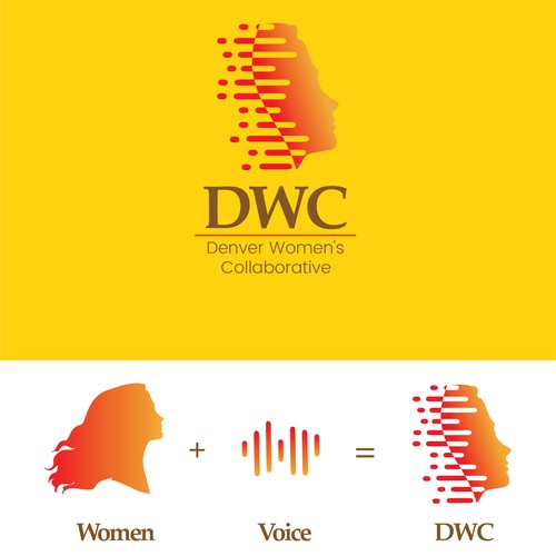 Empowerment logo with the title 'Denver Women's Collaborative'