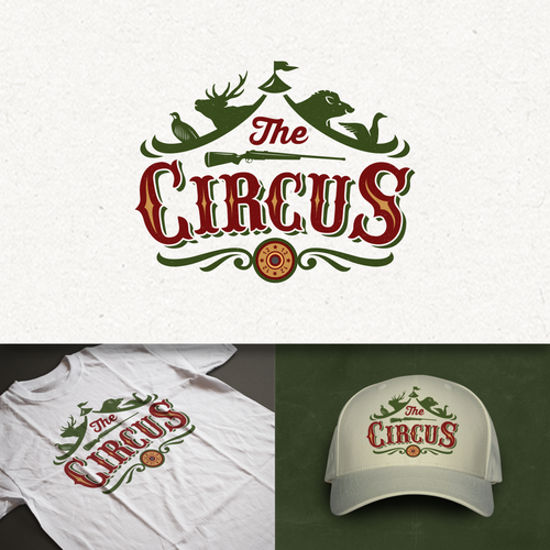 Bullet design with the title 'Logo for The Circus.'
