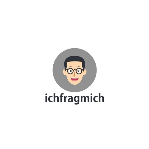Genius logo with the title 'ichfragmich'