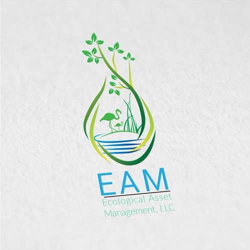 Asset management logo with the title 'Ecological Asset Management, LLC '