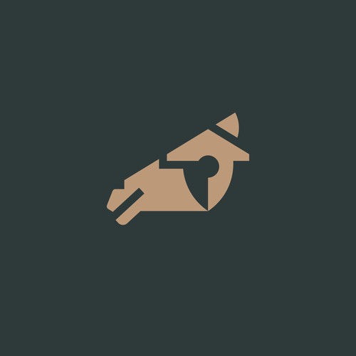 Point logo with the title 'Camel Home Point Logo'