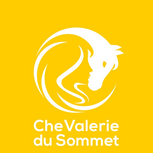 Human logo with the title 'CheValerie du Sommet Logo Design'