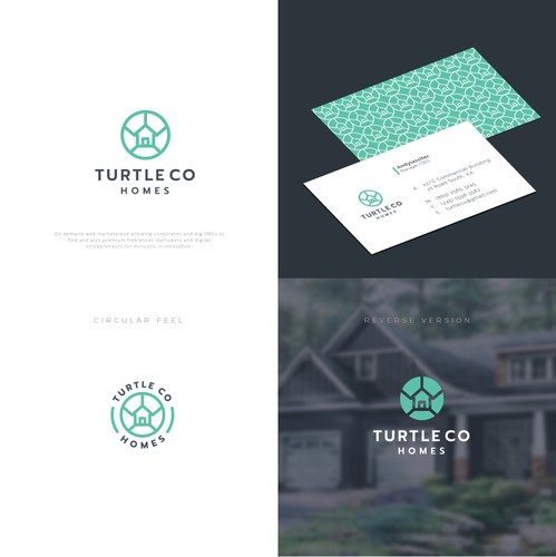 Tortoise logo with the title 'TurtleCo Homes'
