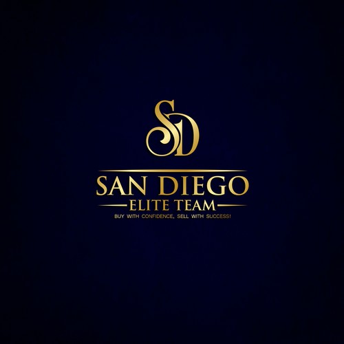 Serious logo with the title 'Luxurious logo'