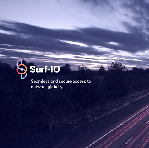 Networking logo with the title 'Surf-IO'
