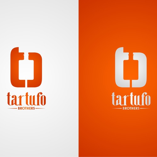 Mahogany logo with the title 'Logo for Tarufo Brothers'