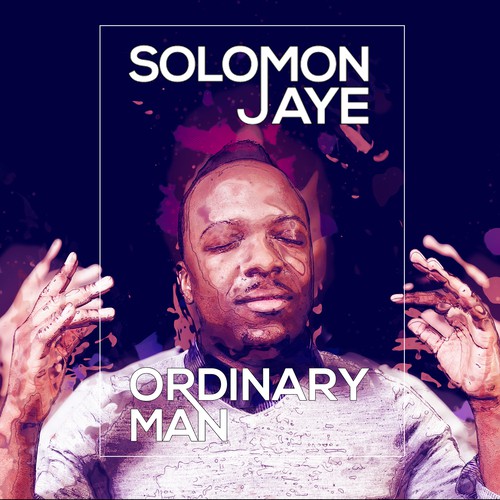 CD design with the title 'Album cover art for Solomon Jaye'