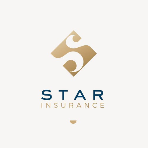 S logo with the title 'Lettermark logo for Insurance Company'