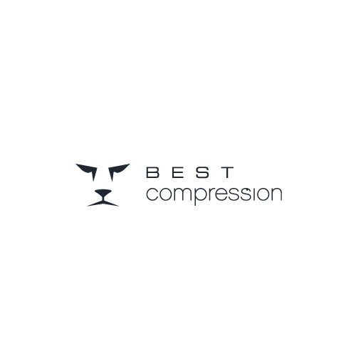 Head logo with the title 'Create the next logo for Best Compression'