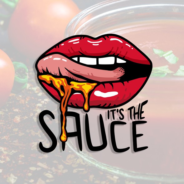 Creative-food logo with the title 'It's the SAUCE '