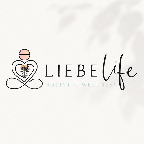 Life design with the title 'Liebe life holistic wellness'