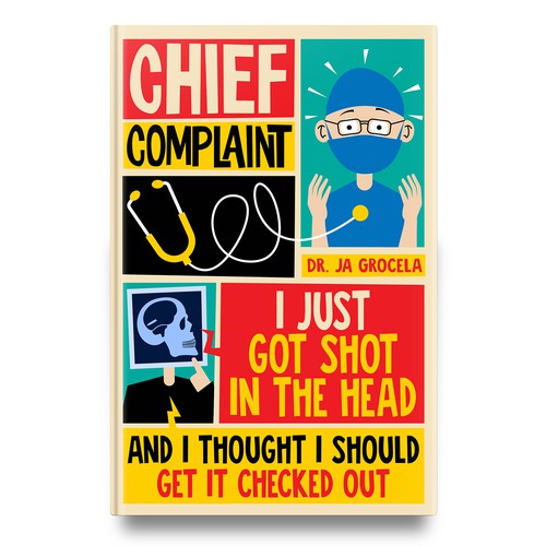 Design with the title 'Book cover'