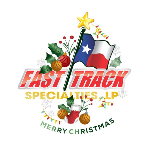 Theme design with the title 'Logo Christmans'