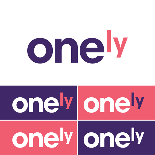 Uplifting logo with the title 'Logo concept for women empowerment brand'