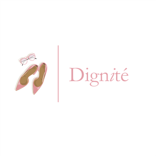 Lady logo with the title 'dignite'