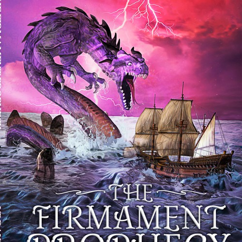 3D book cover with the title 'The Firmament Prophecy'