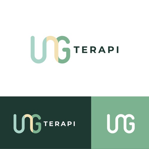 Youth logo with the title 'UNG Terapi'
