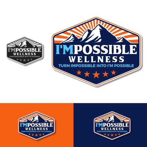 Wellness logo with the title 'I'mpossible Wellness'