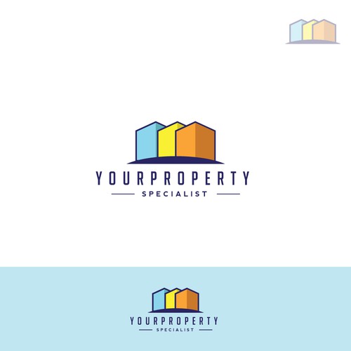 Property brand with the title 'Logo Concept for Your Property Specialist'
