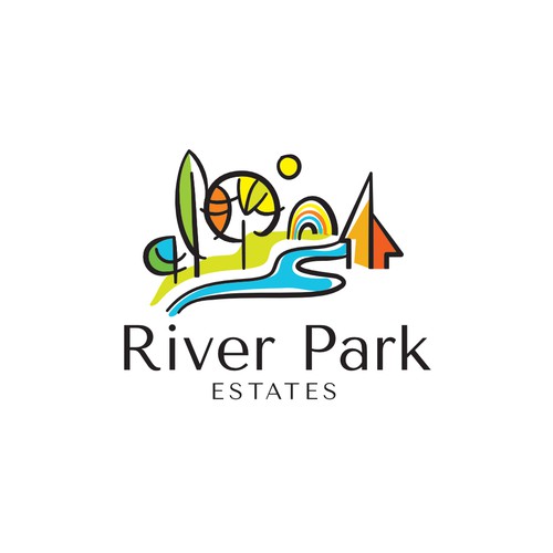 Park logo with the title 'New housing development in Idaho'